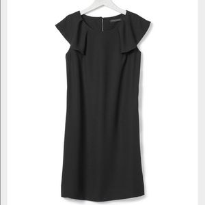 NWT Banana Republic black shift dress